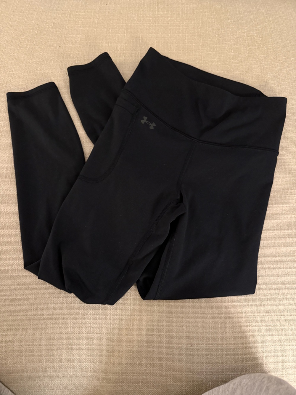 Under Armour Black Performance Leggings - juniors